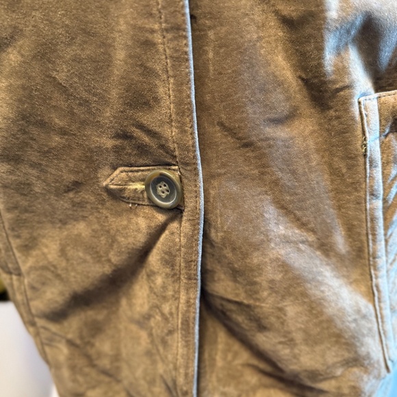 Dennis Basso Suede Coat - Picture 6 of 8